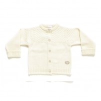 LilleLam Knitted jacket offwhite
